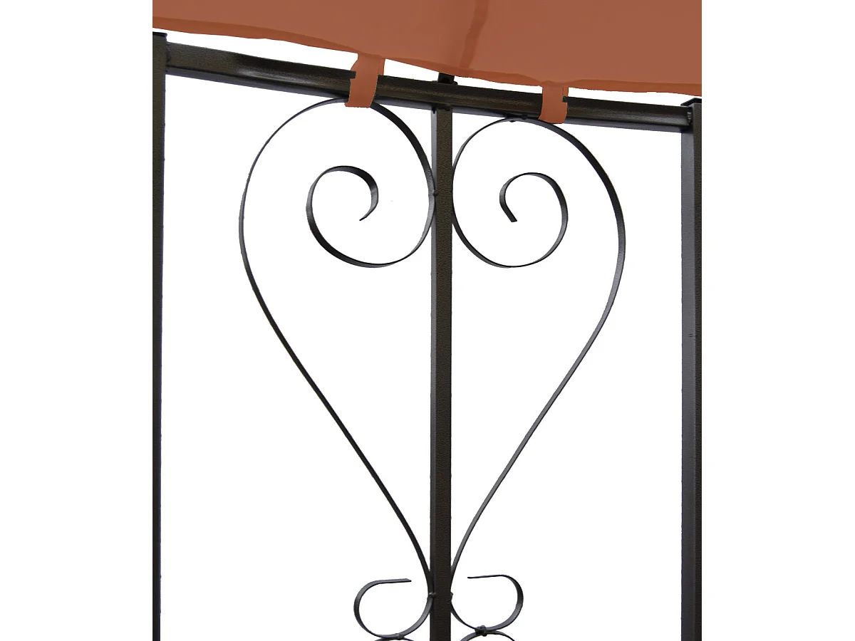 Pergola Cabrera, Terracotta-braun