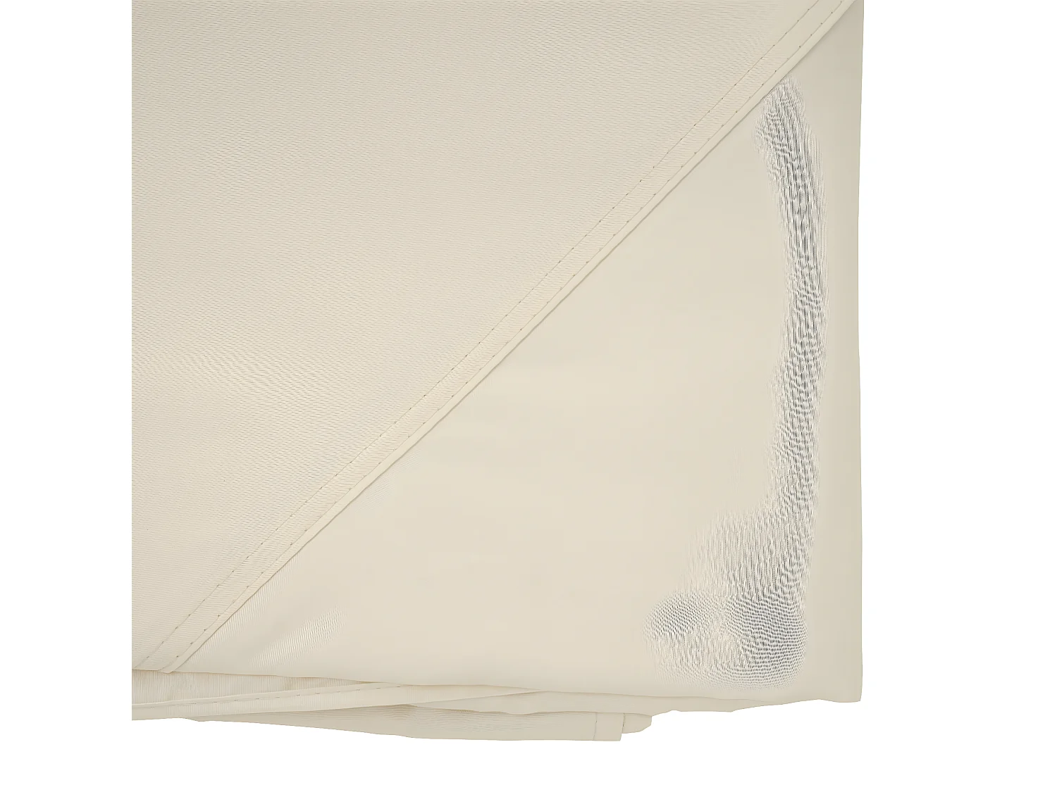 Ersatzbezug Dach für Pergola Calpe III, Creme