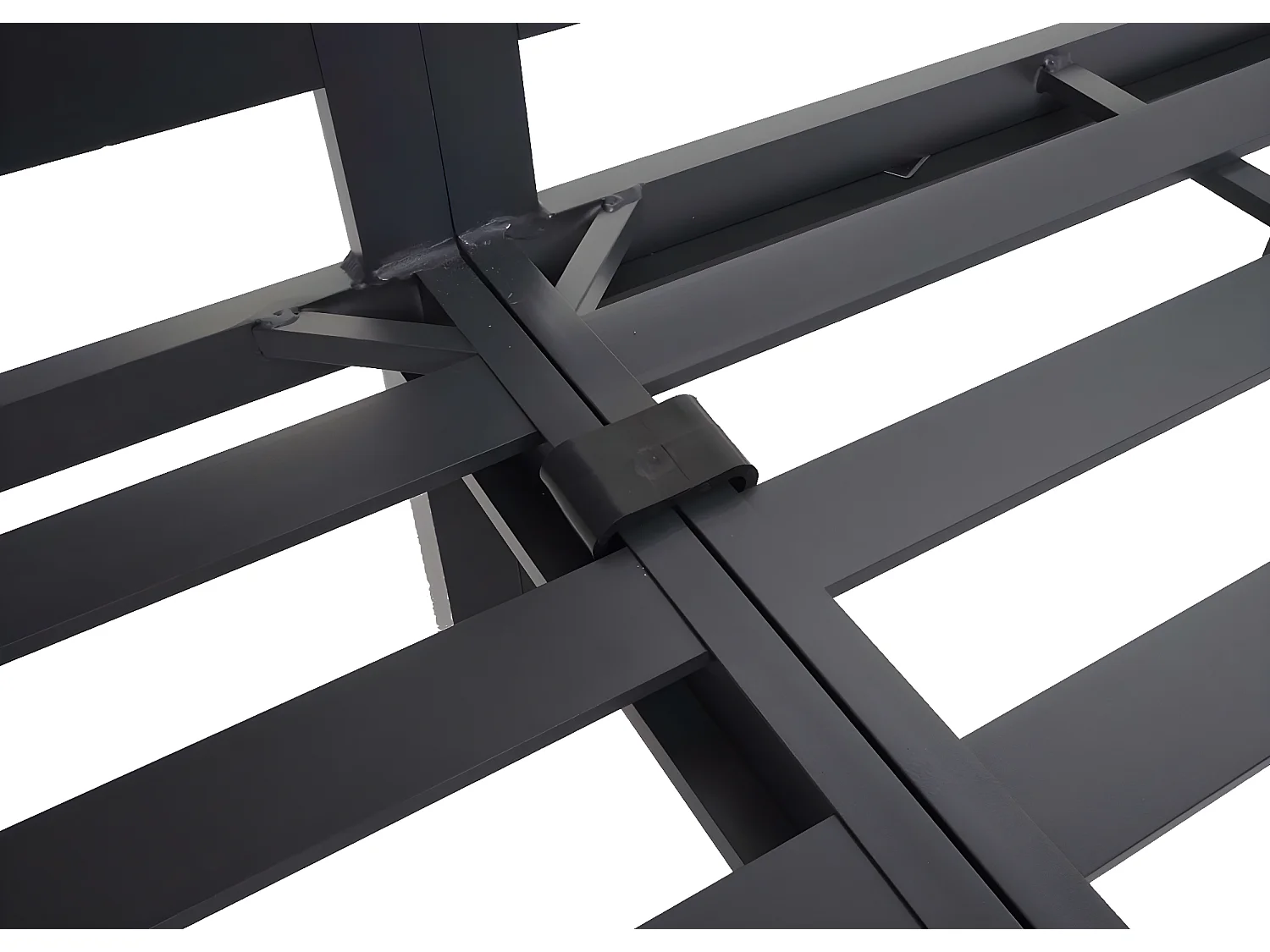 Zestaw ogrodowy MCW-H54b (2-częściowy),  ciemnoszara tapicerka