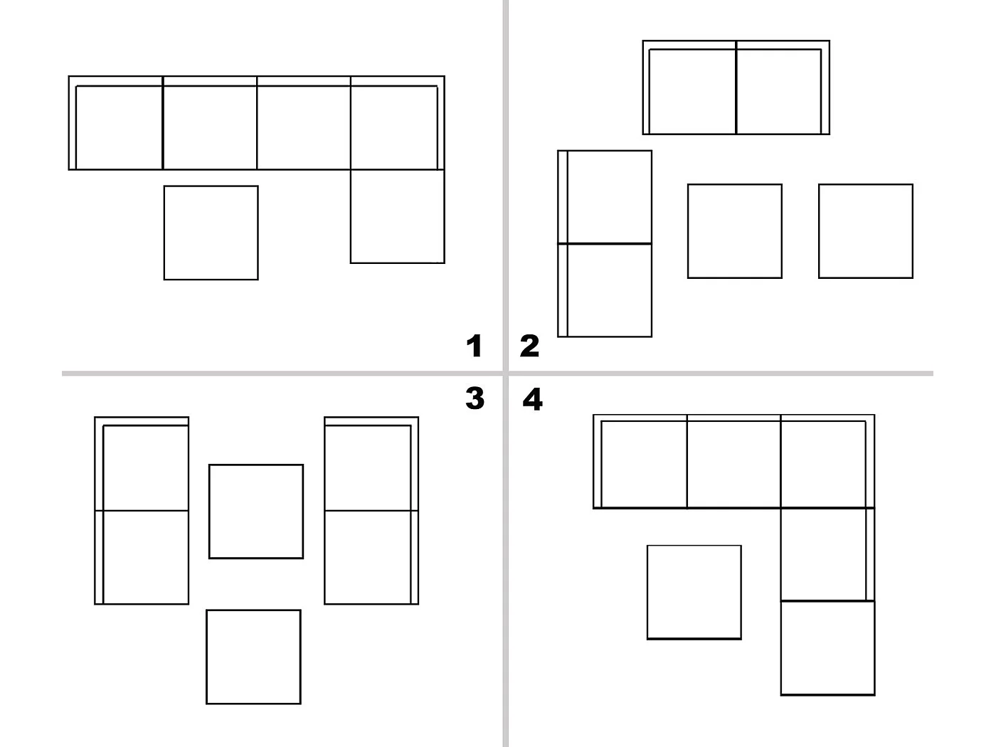 Poly-Rattan-Garnitur MCW-D24, Grau, Polster creme