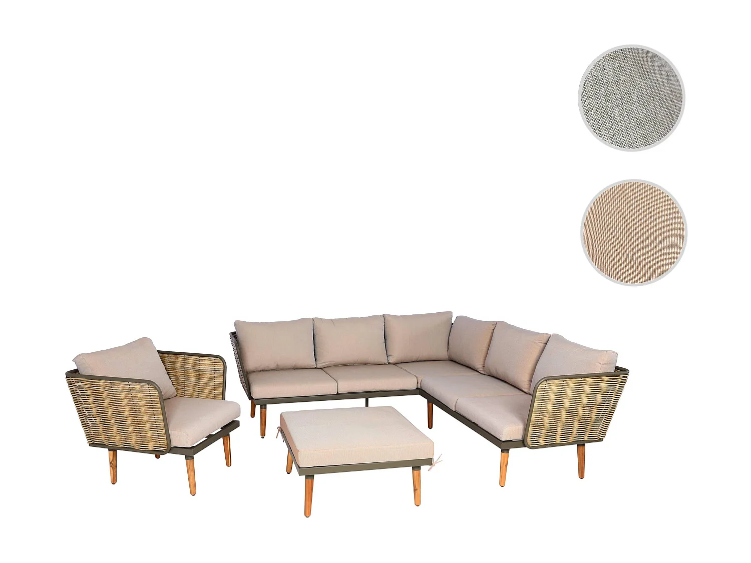 Tuinset MCW-L31,  beige-bruin