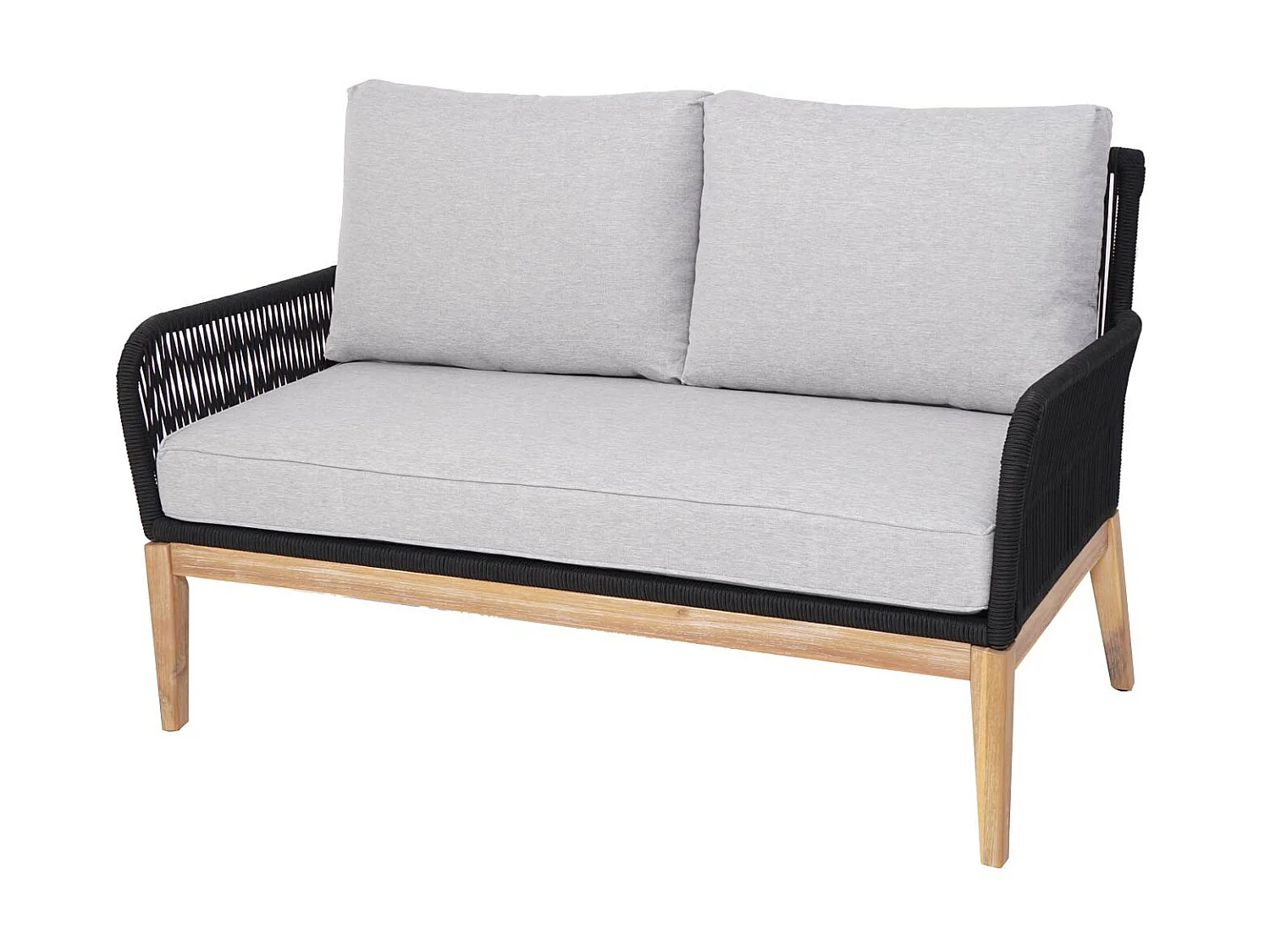 Tuinset MCW-H58 (4-delig),  kussens lichtgrijs