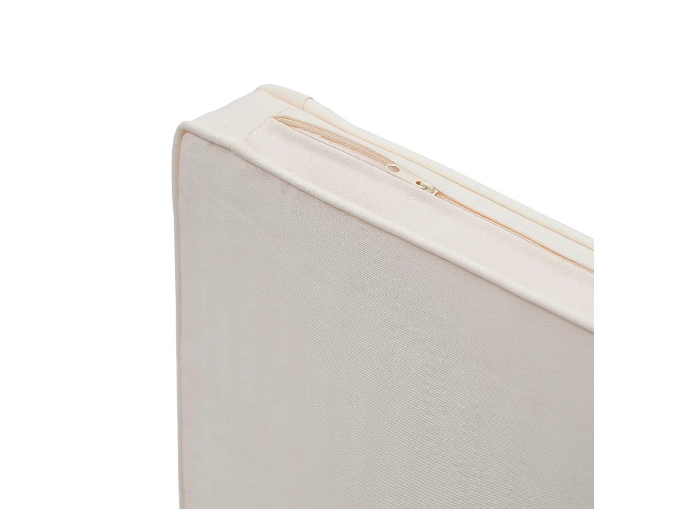 Zestaw polirattanowy MCW-F57 (3-częściowy),  czarny, poduszki kremowe bez poduszek dekoracyjnych