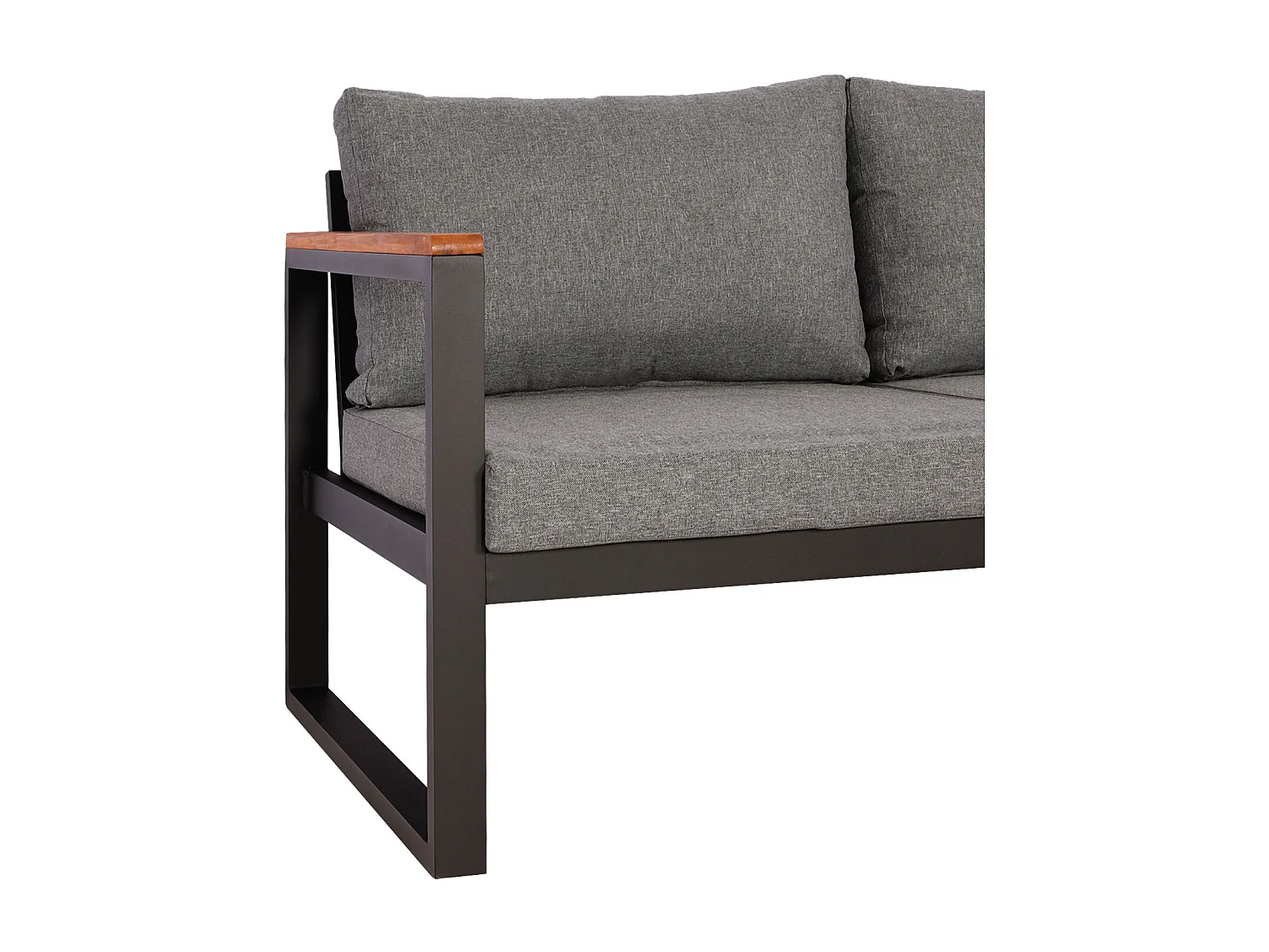 Garten-Garnitur MCW-L26 (4er-Set), Dunkelgrau