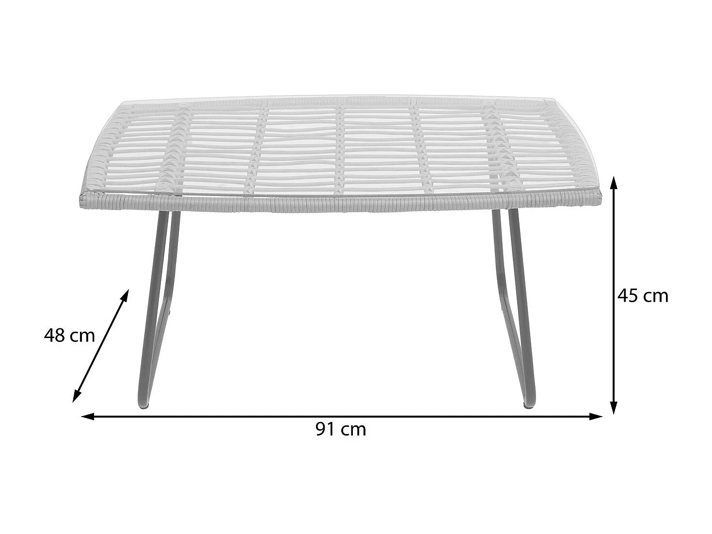 Polyrattan-sæt MCW-G17a (4-delt),  antracit, polstring i antracit uden pyntepuder