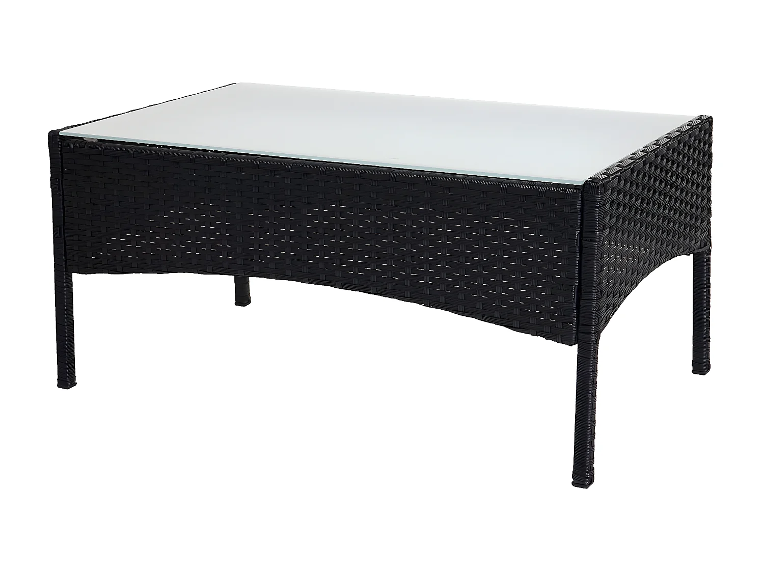 2-1-1 Poly-rotan tuinset Hamar,  antraciet, antraciet kussens