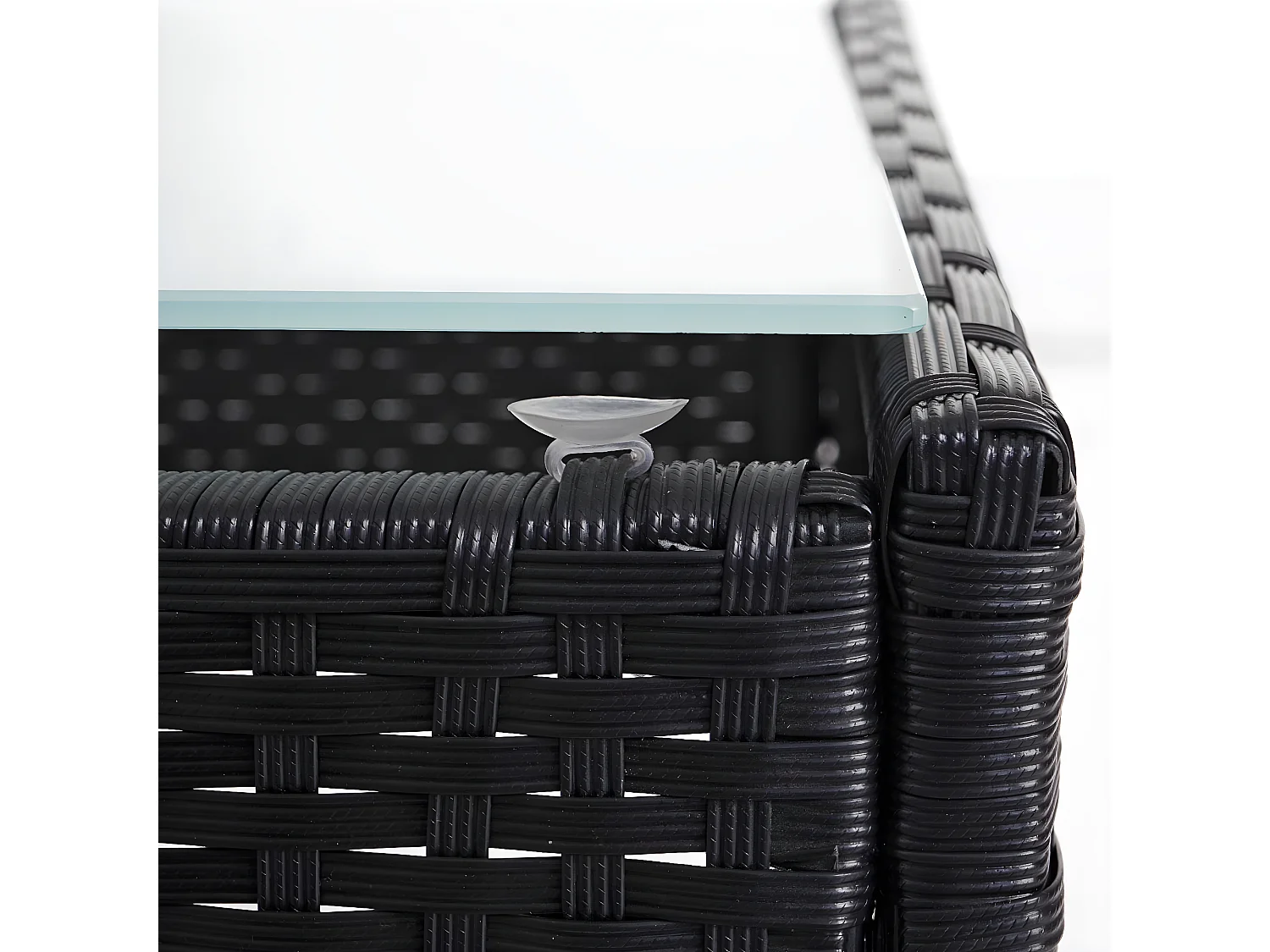 2-1-1 Poly-rotan tuinset Hamar,  antraciet, antraciet kussens