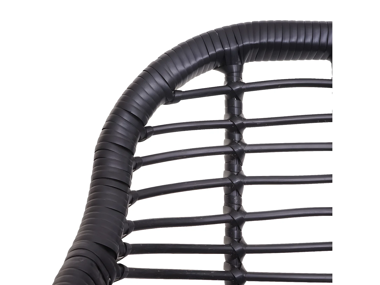 Zestaw polirattanowy MCW-G17 (3-częściowy),  antracyt, poduszki antracyt