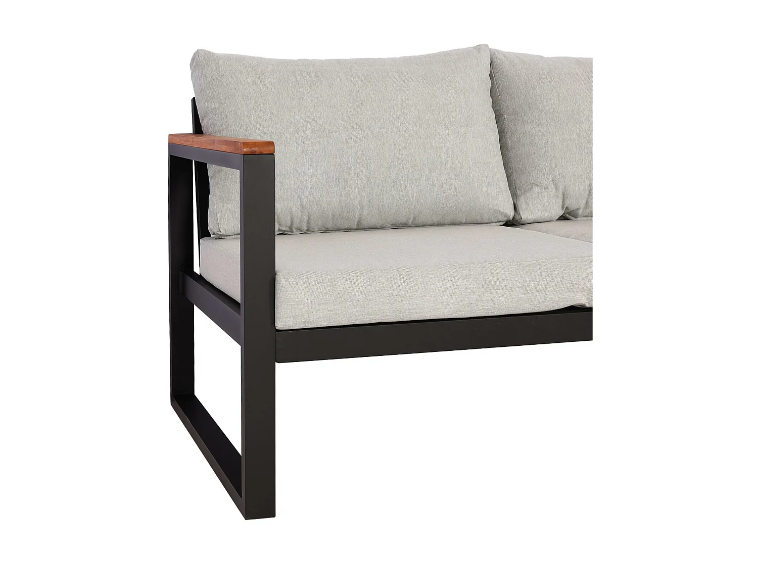 Zestaw ogrodowy MCW-L26 (zestaw 4 sztuk),  jasnoszary