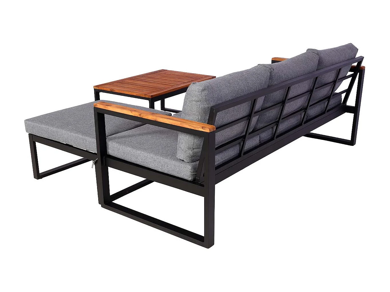 Zestaw ogrodowy MCW-L26b (zestaw 3 sztuk),  ciemnoszary