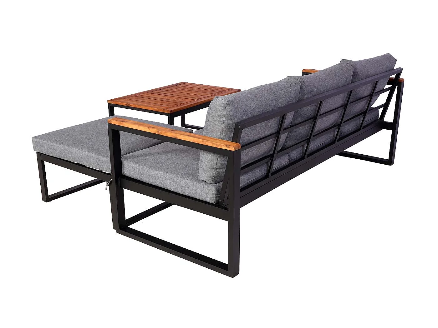 Zestaw ogrodowy MCW-L26b (zestaw 3 sztuk),  ciemnoszary