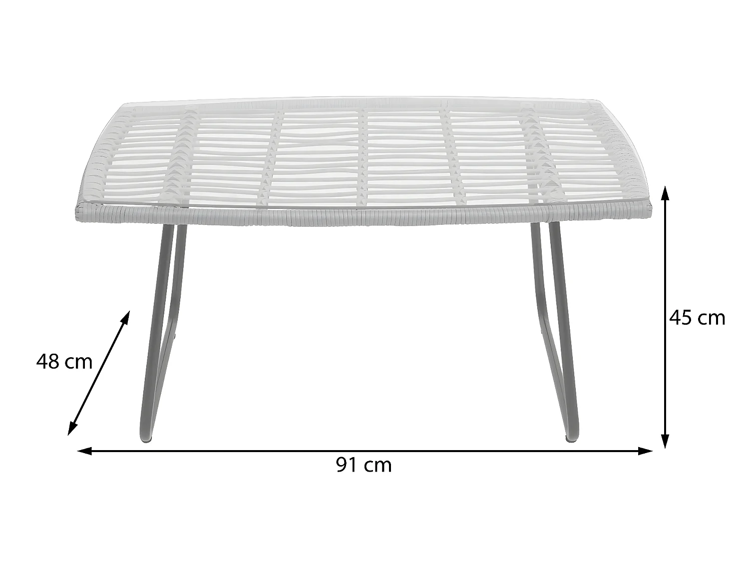Polyrattan Garnitur MCW-G17a (4-teilig), Naturfarben, Polster creme ohne Dekokissen