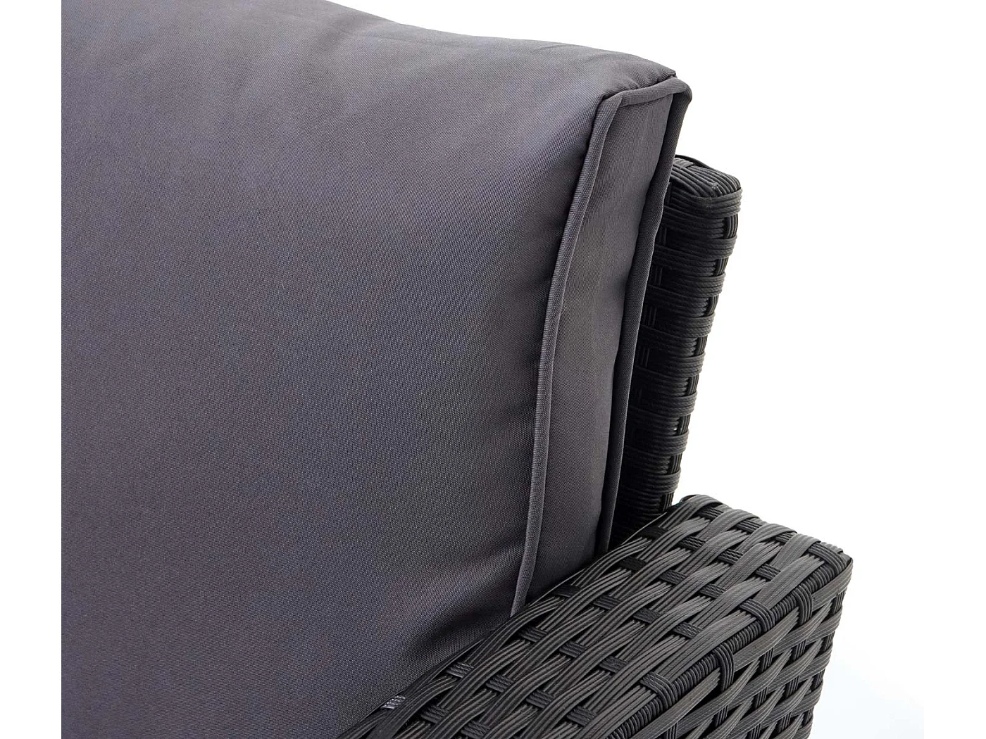 Zestaw polirattanowy MCW-A29,  poduszki ciemnoszare