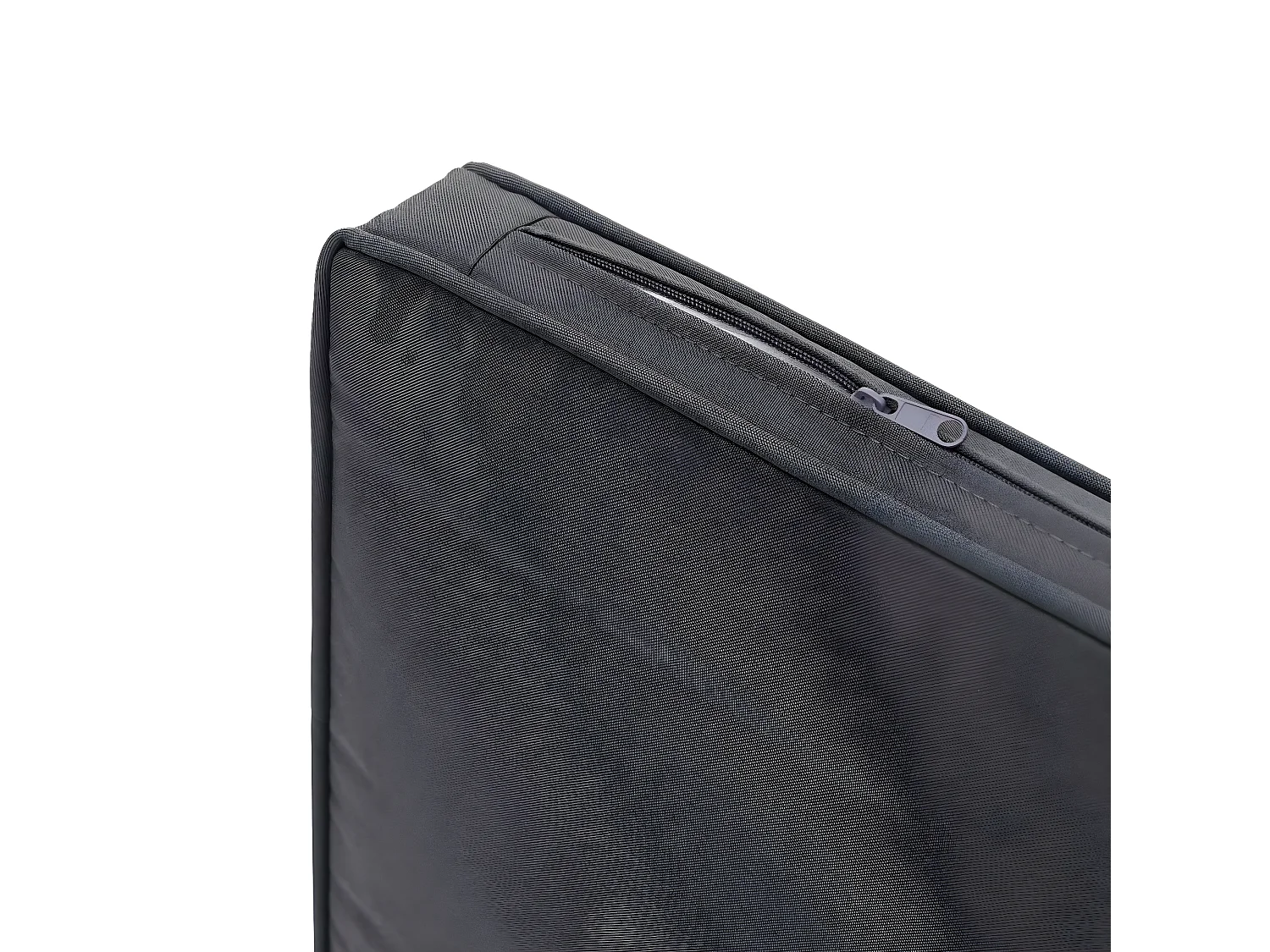 Poly-Rattan Garnitur MCW-F57 (3-teilig), Schwarz, Kissen dunkelgrau ohne Deko-Kissen