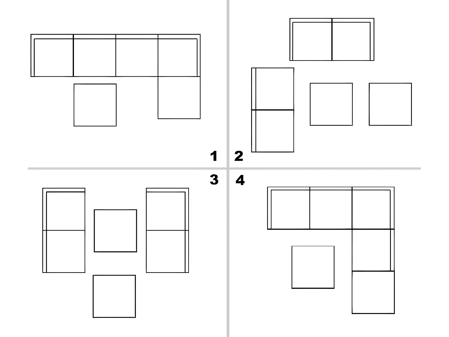Poly-Rattan-Garnitur MCW-D24, Anthrazit, Polster grau