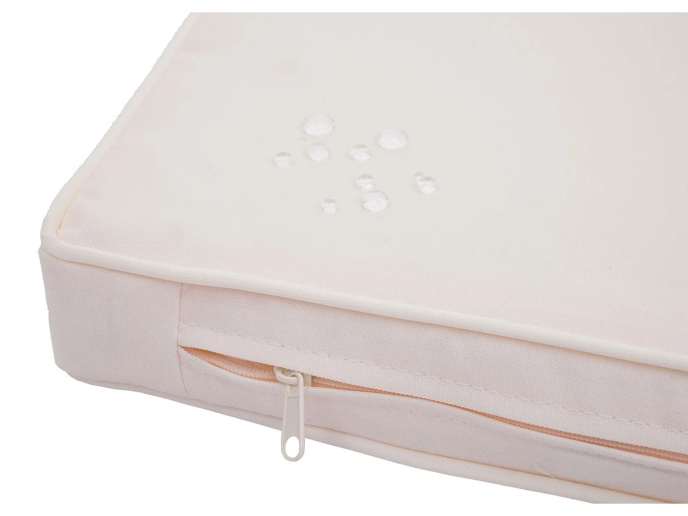 Polyrotan set MCW-F55 (4-delig),  grijs, kussens creme