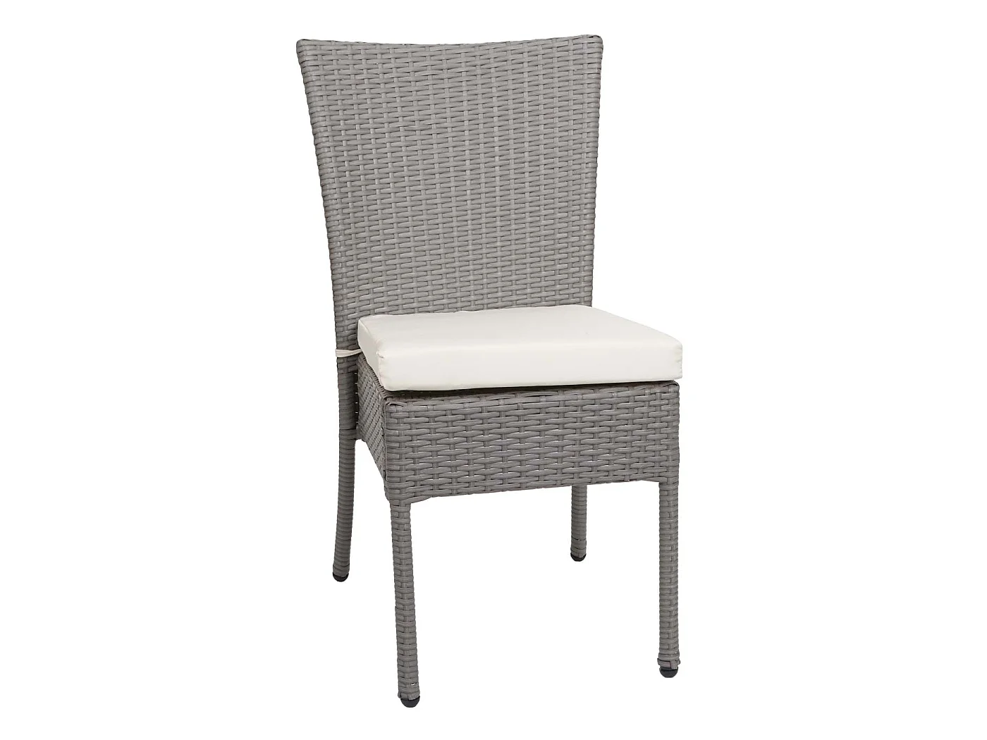 Zestaw MCW-G19 (5 elementów),  szary, poduszki w kolorze kremowym