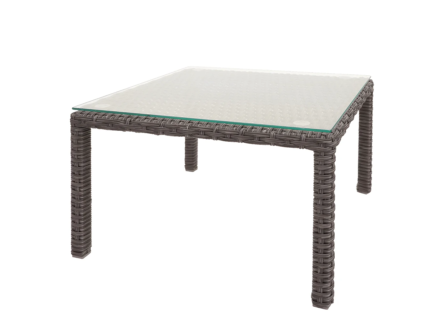 Zestaw polirattanowy MCW-J38 (4-częściowy),  szary, poduszki antracytowe