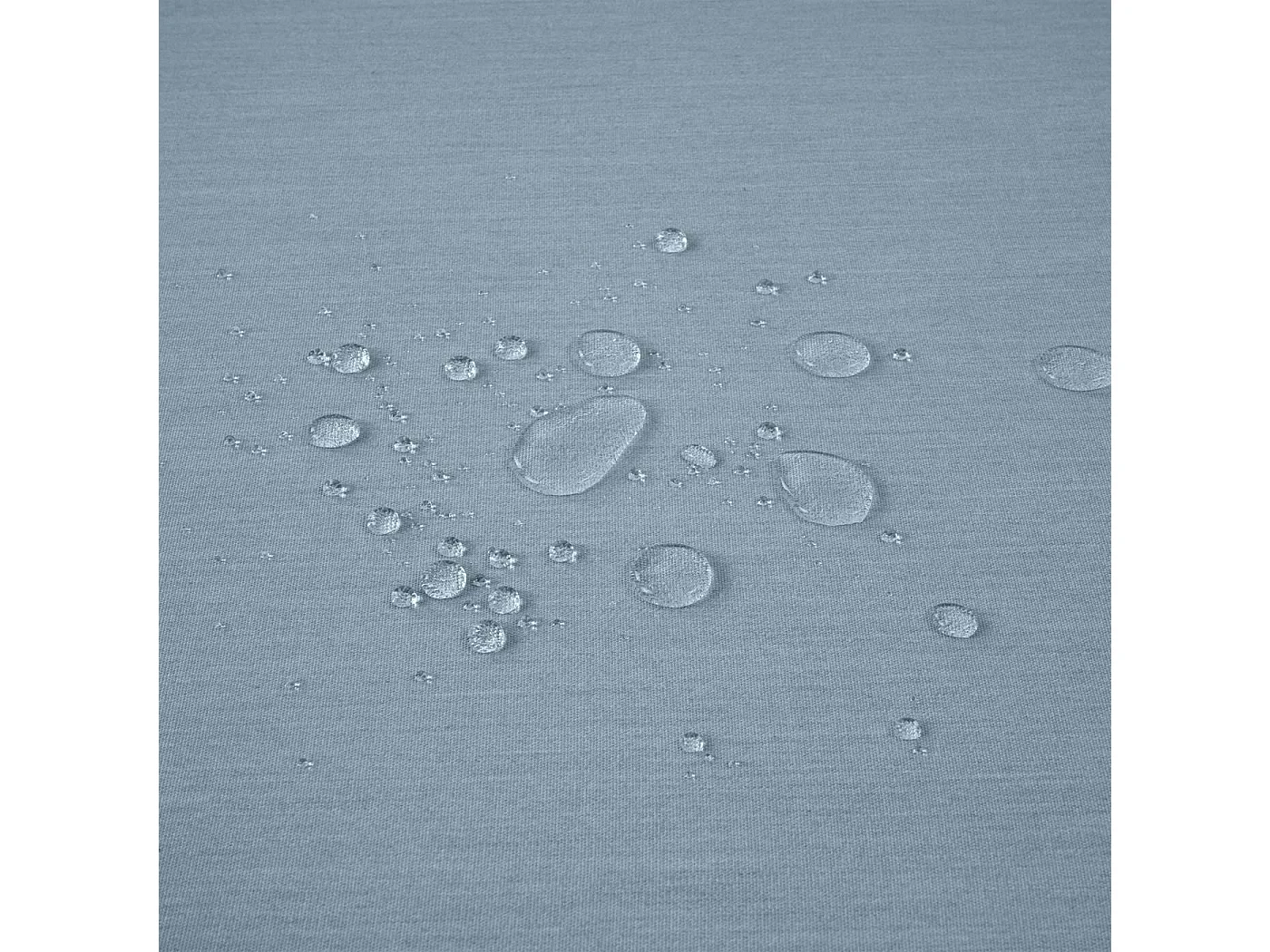 Aluminium tuinset MCW-C47 (11-delig),  blauw met plank, bruine kussens