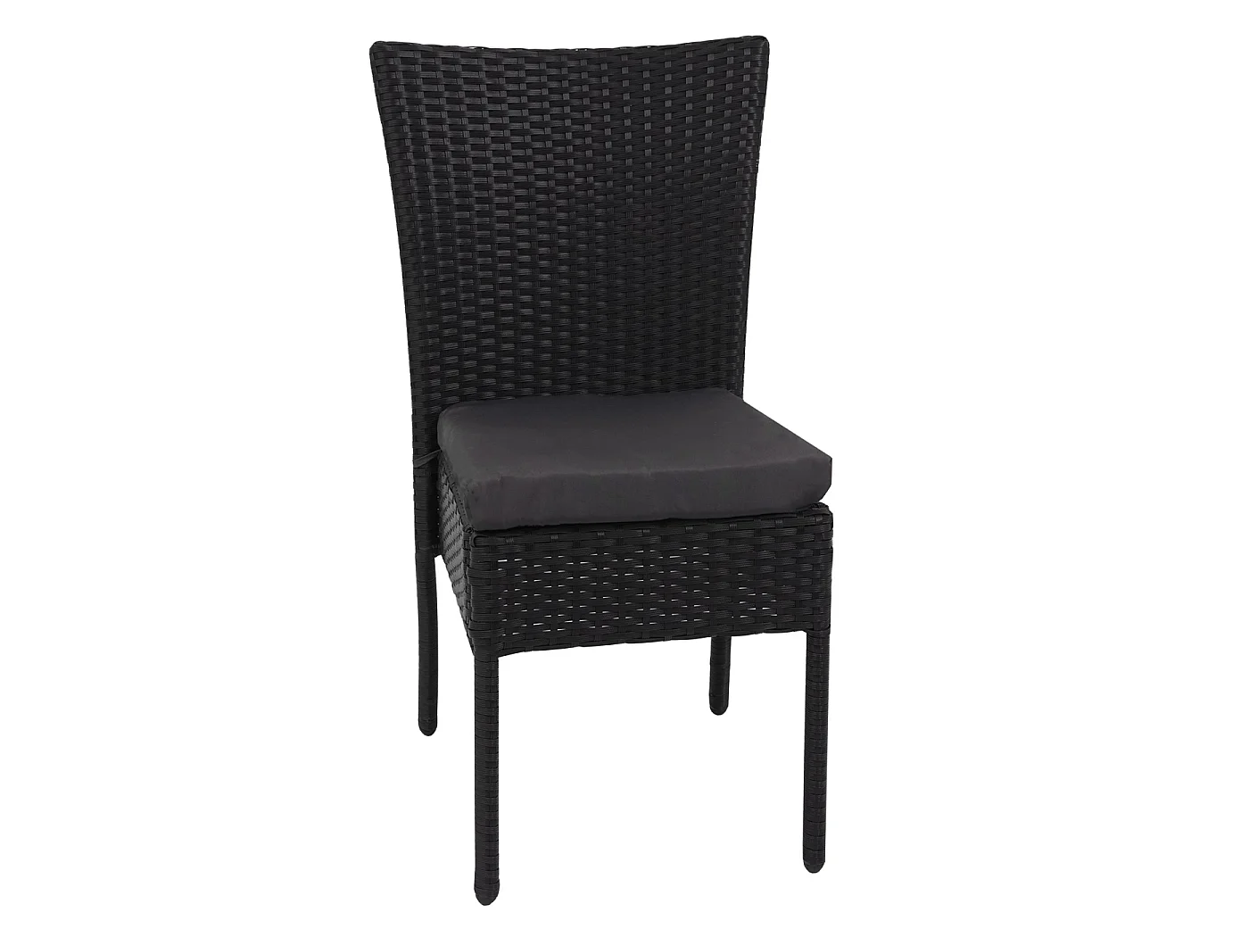 Zestaw MCW-G19 (5 elementów),  czarny, poduszki ciemnoszare