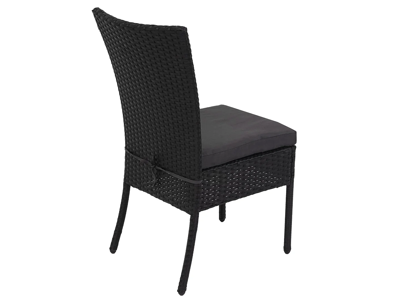 Zestaw MCW-G19 (5 elementów),  czarny, poduszki ciemnoszare