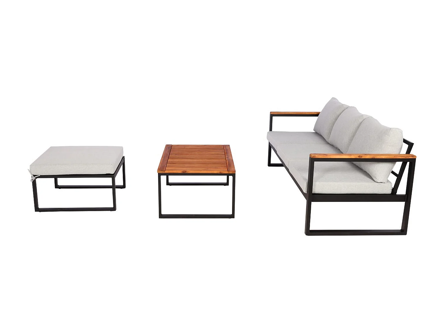 Tuinset MCW-L26b (set van 3),  lichtgrijs