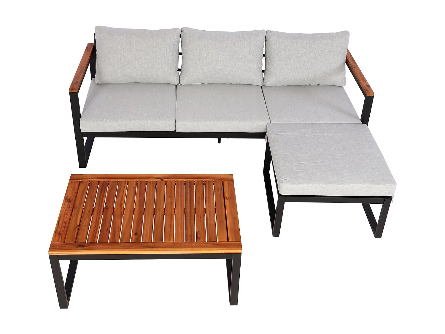 Tuinset MCW-L26b (set van 3),  lichtgrijs