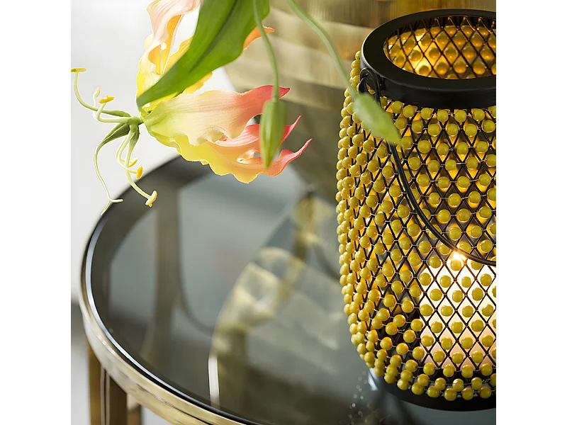 Lanterne Chile Petit Format - Jaune / 19 cm