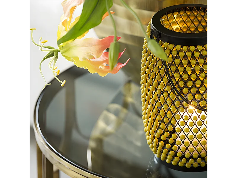 Lanterne Chile Petit Format - Jaune / 19 cm