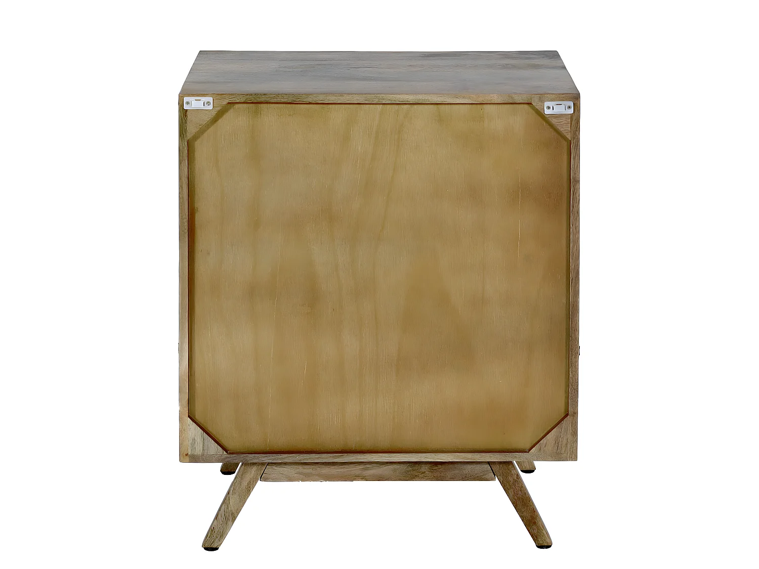 Cassettiera a 5 cassetti soggiorno camera da letto MCW-L96 81x65x43cm legno di mango colore noce