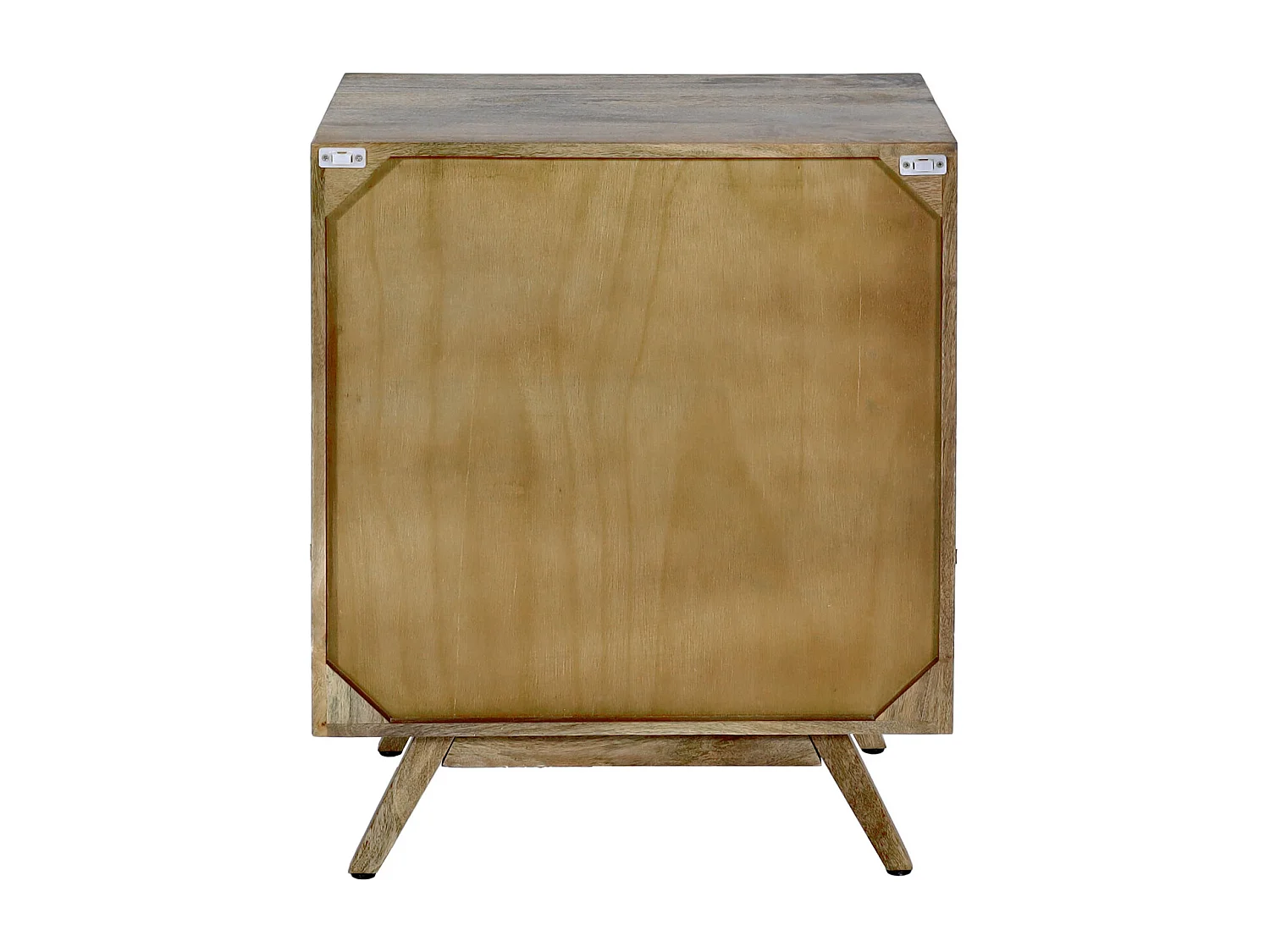Highboard MCW-L96, Kommode Sideboard Schrank Schubladen Massiv-Holz Mango 81x65x43cm MVG-zertifiziert