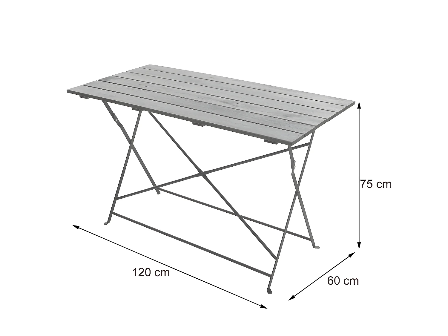 Set de jardin de bière MCW-J40,  couleur naturelle