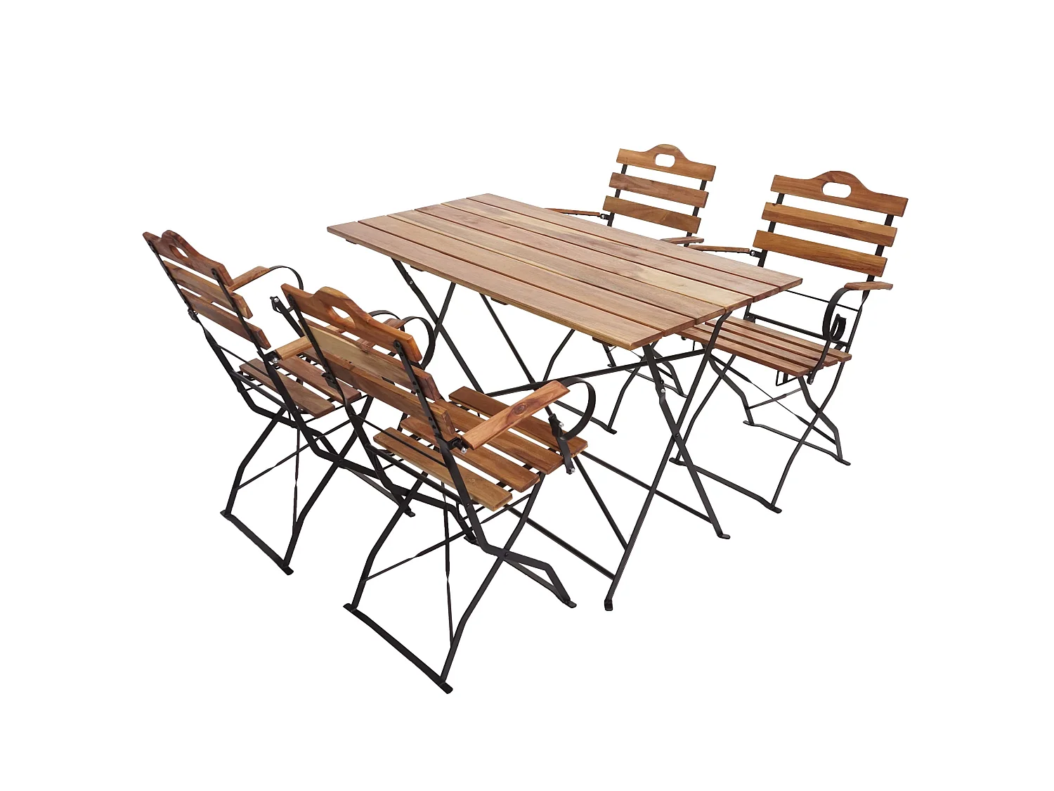 Zestaw do ogródka piwnego MCW-J40,  kolor naturalny