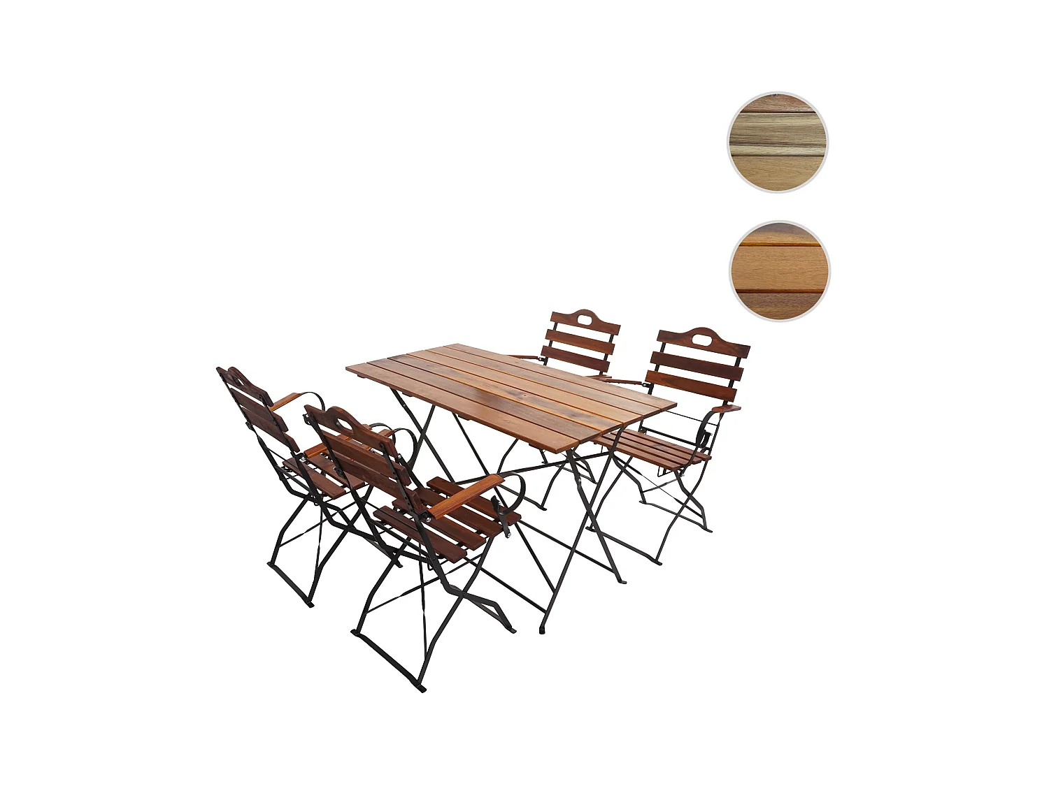 Biertuinset MCW-J40,  bruin