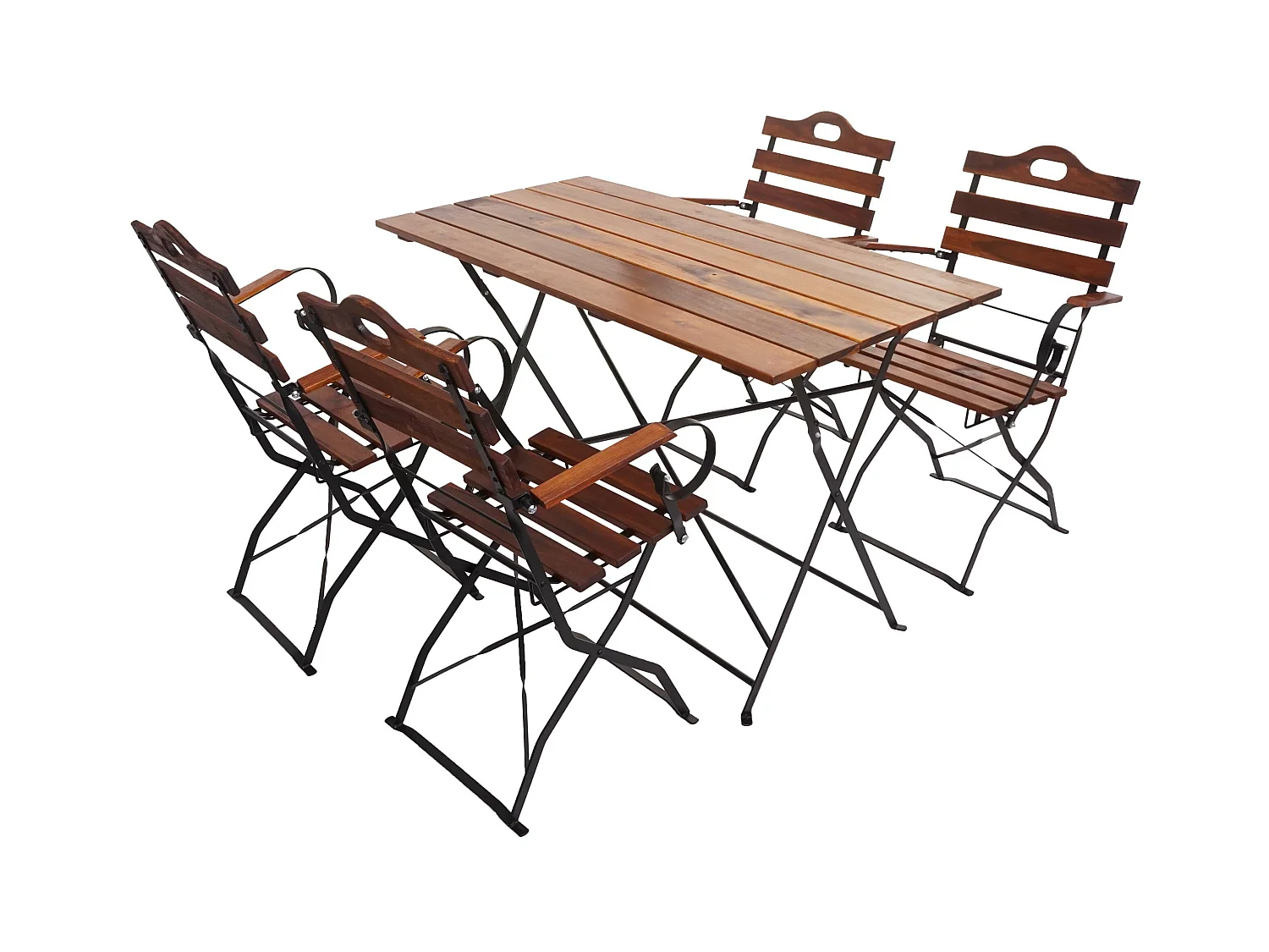 Biertuinset MCW-J40,  bruin