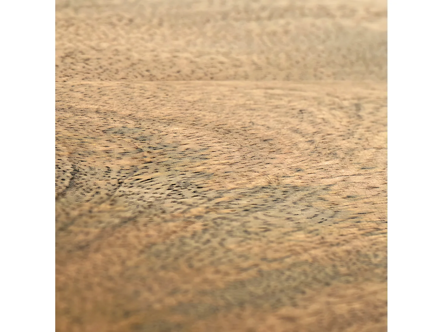 Porta TV lowboard mobile salotto MCW-L96 cassetti legno di mango colore noce