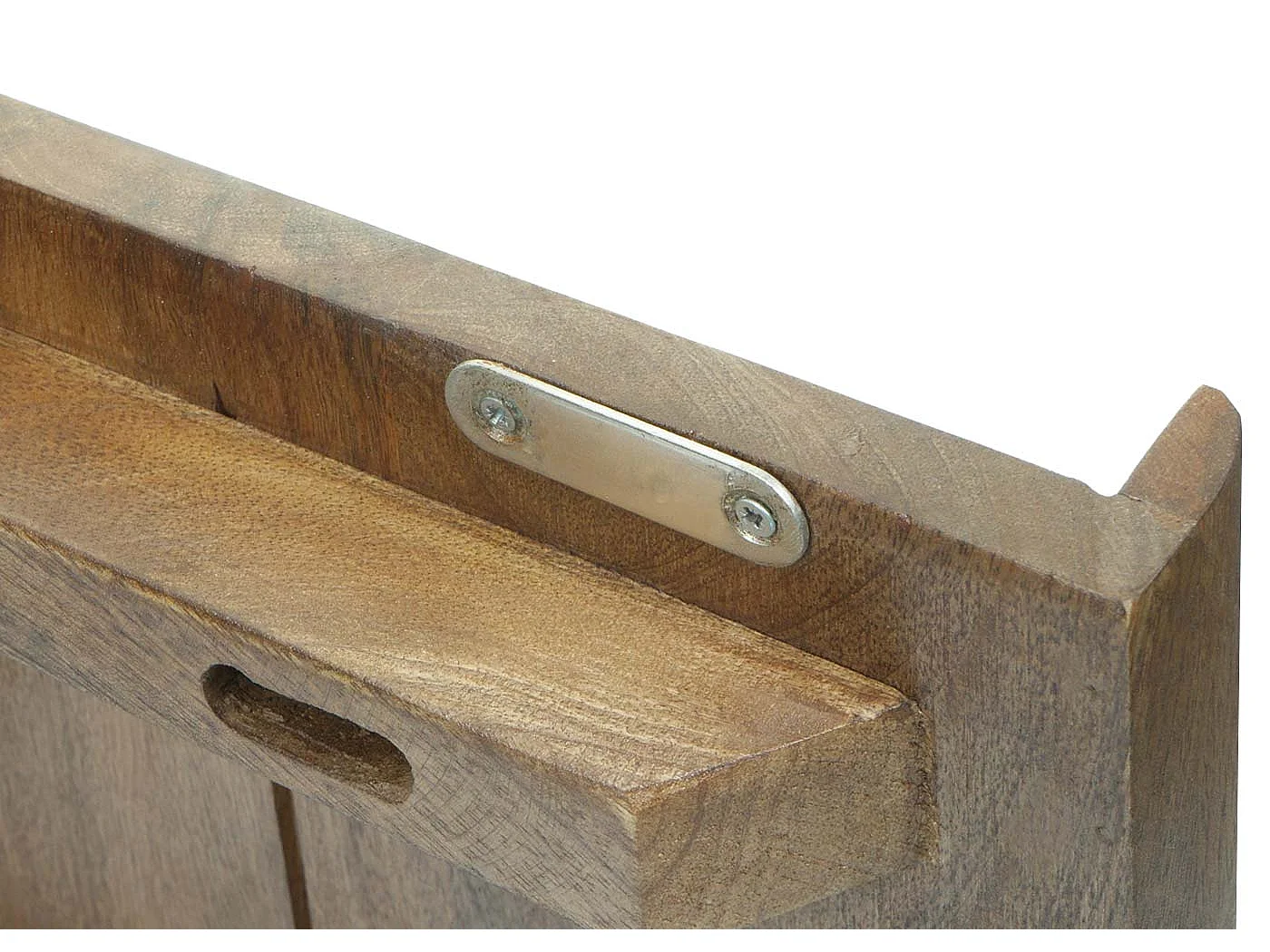 TV-Rack MCW-L96, Fernsehtisch Lowboard Kommode Schrank, Schubladen Massiv-Holz Mango 46x110x35cm MVG-zertifiziert