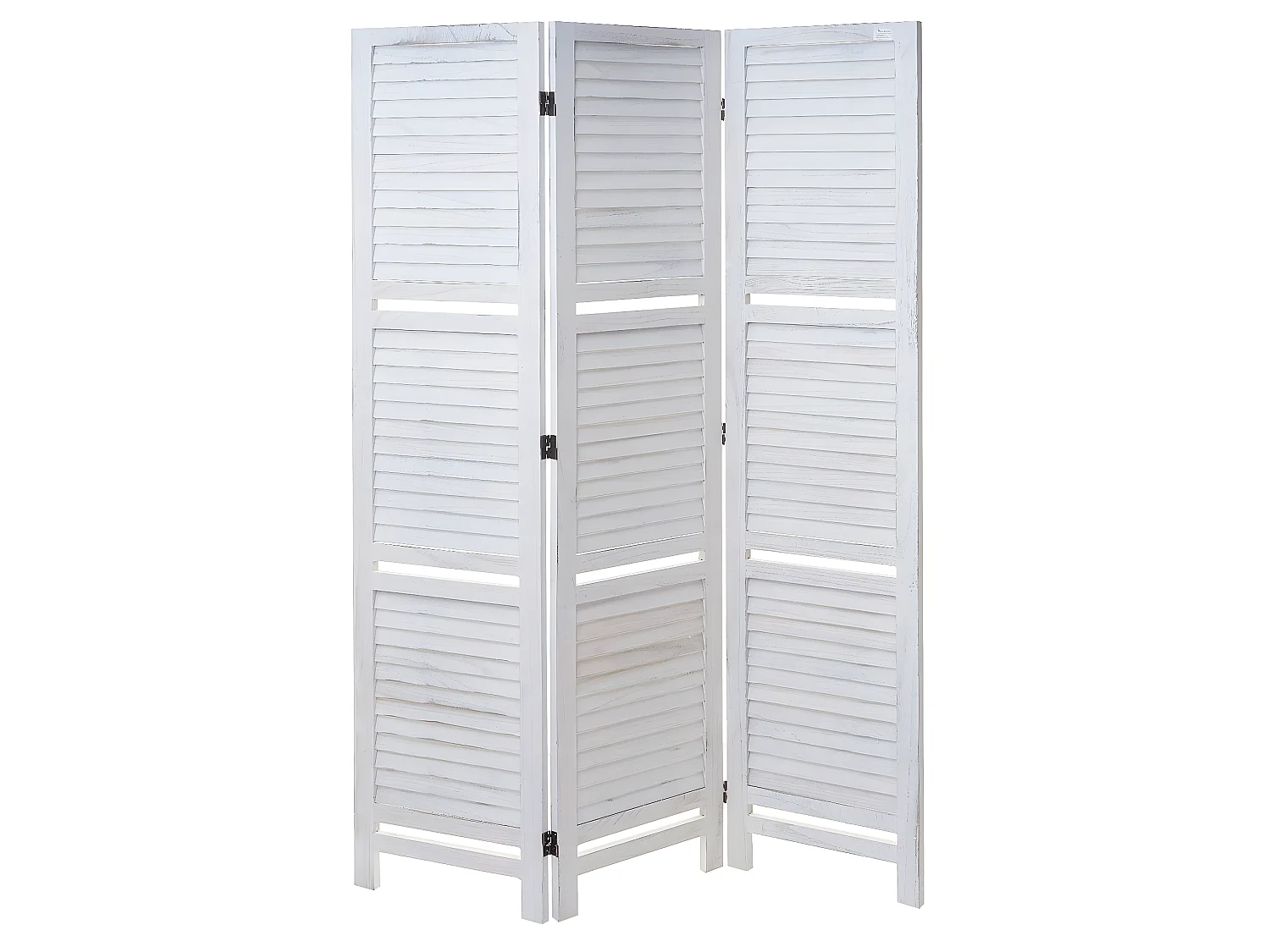 Scherm Aberdeen met legplanken,  wit/wit