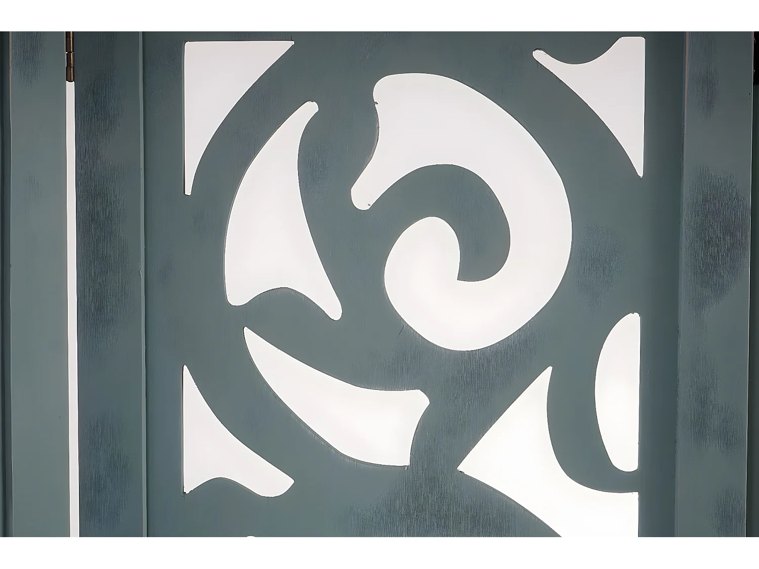 Paravent Izmir,  170x160cm, groen