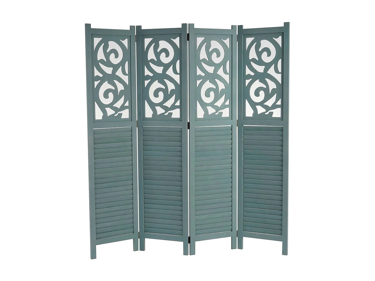 Paravent Izmir, 170x161x2cm, grün