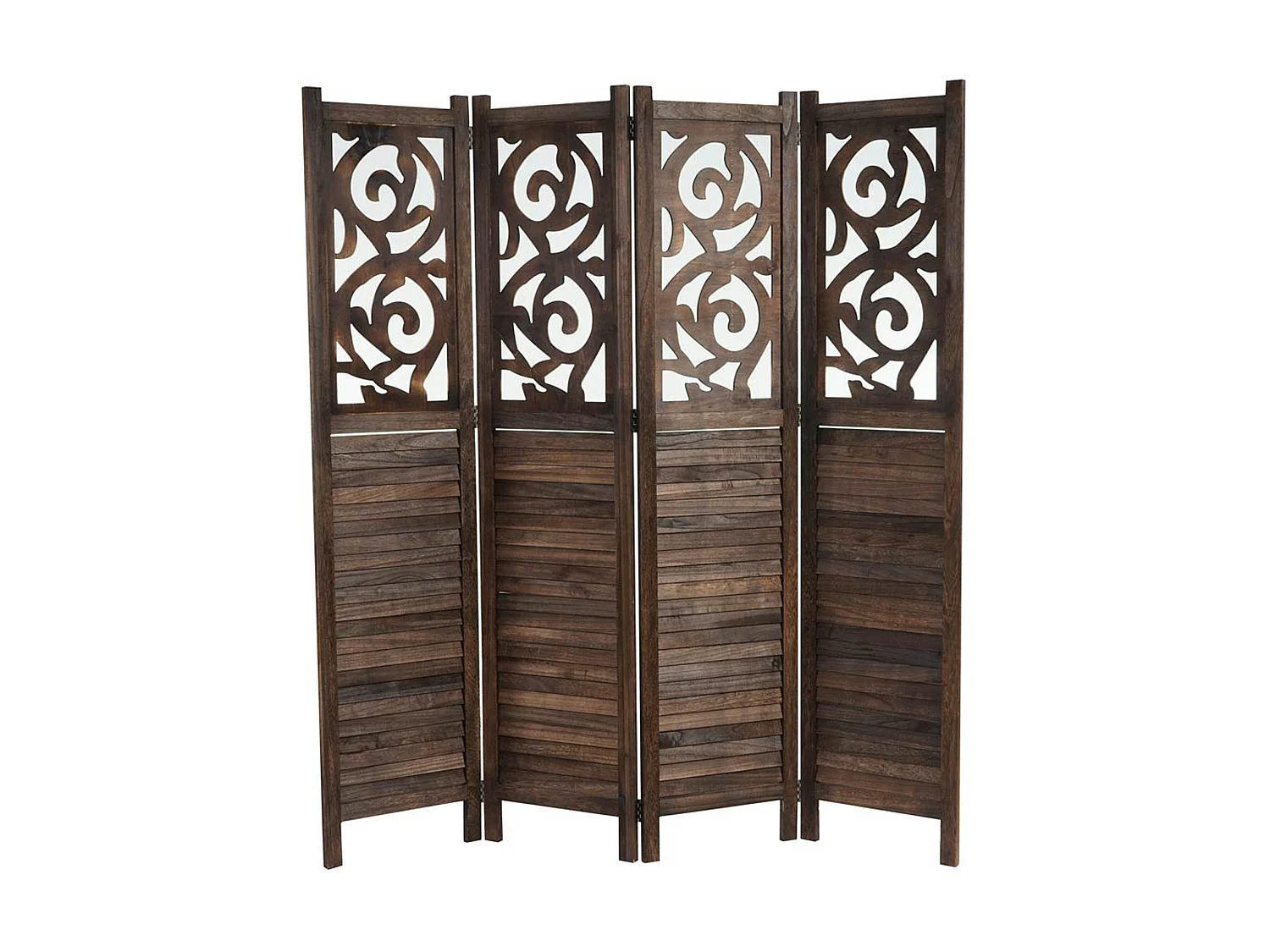 Paravent Izmir,  170x160cm, bruin