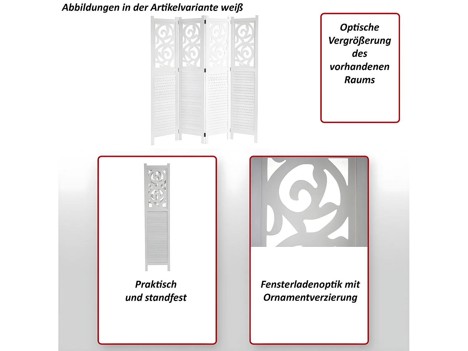 Ekran Izmir,  170x160cm, brązowy