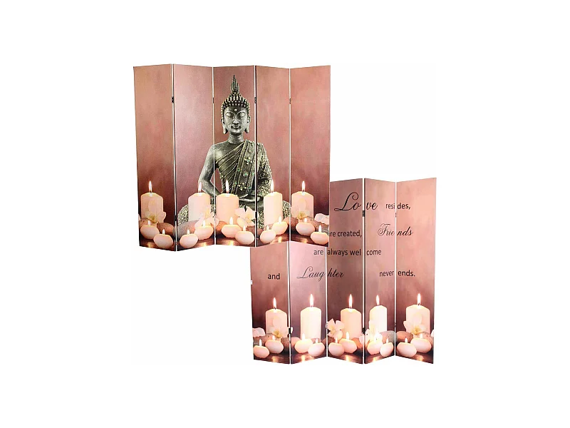 LED-Paravent Candles Netzbetrieben