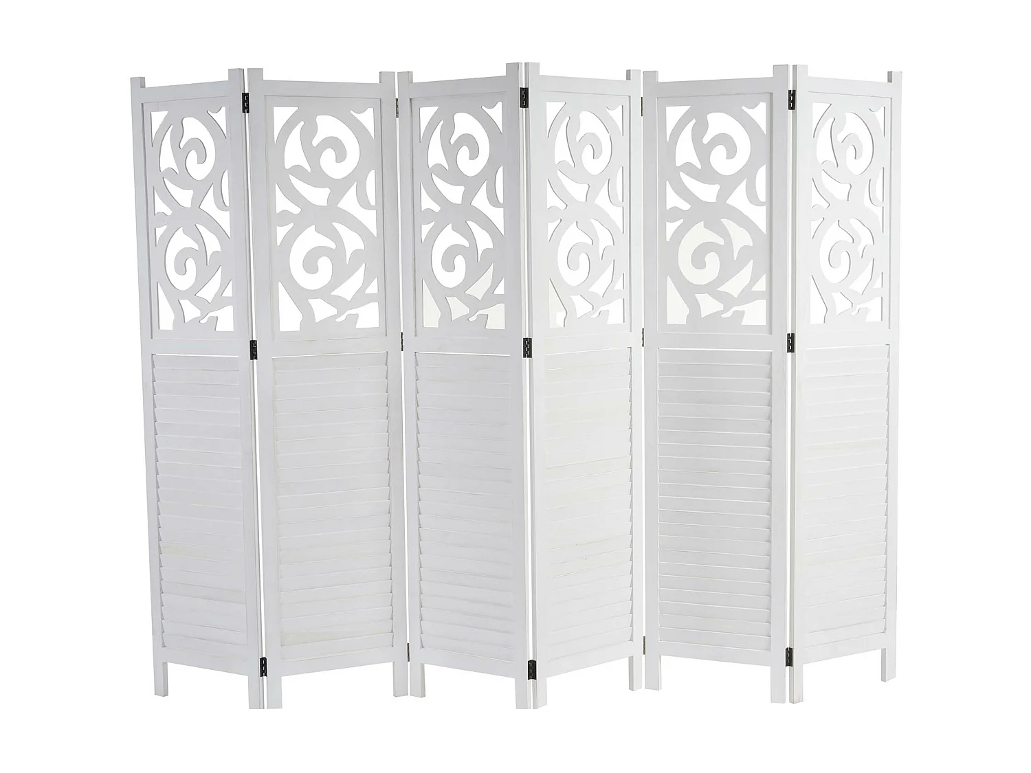 Paravent Izmir,  170x240cm, wit