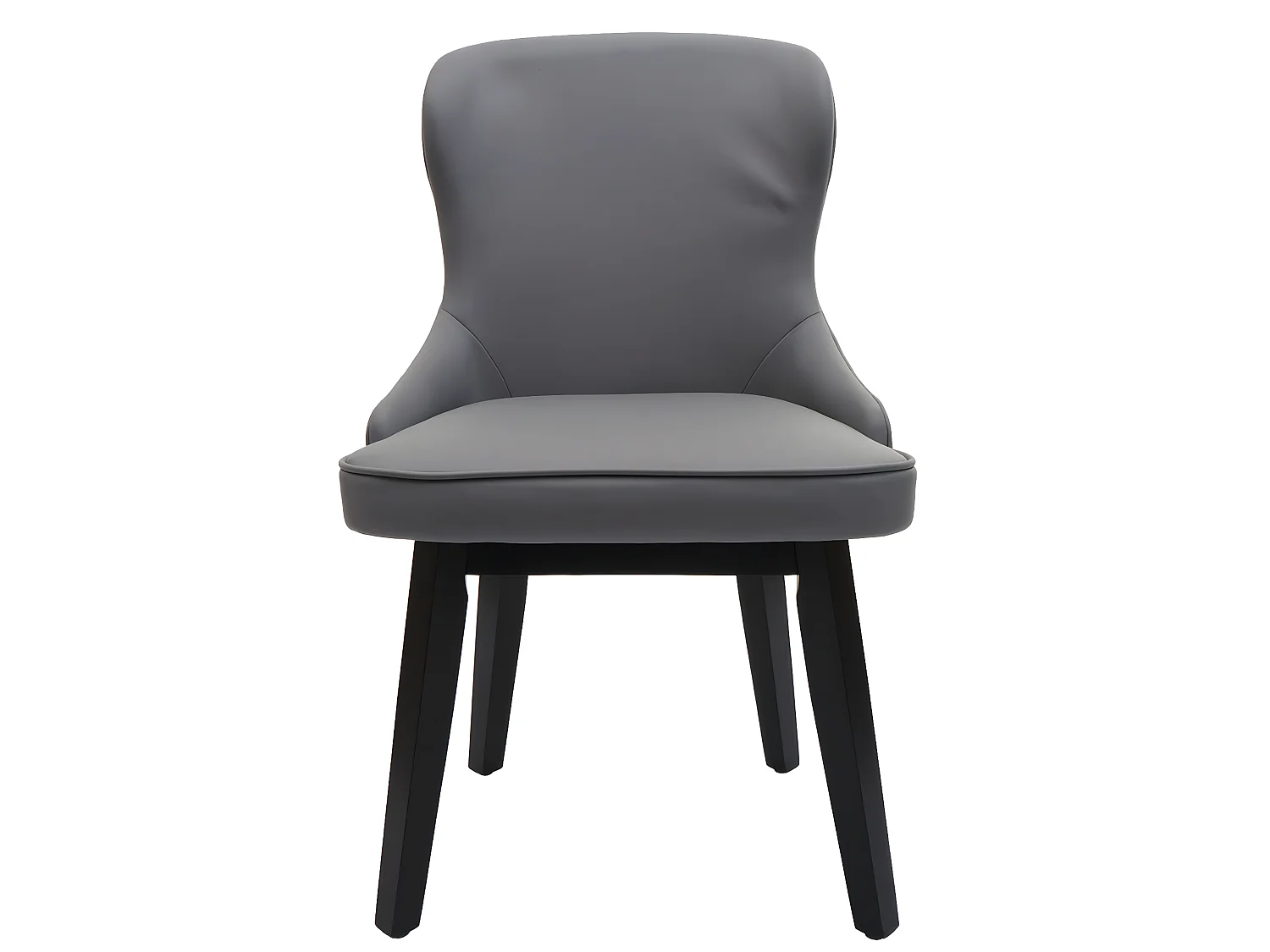 Chaise de salle à manger MCW-M60 (lot de 2),  gris foncé-gris clair