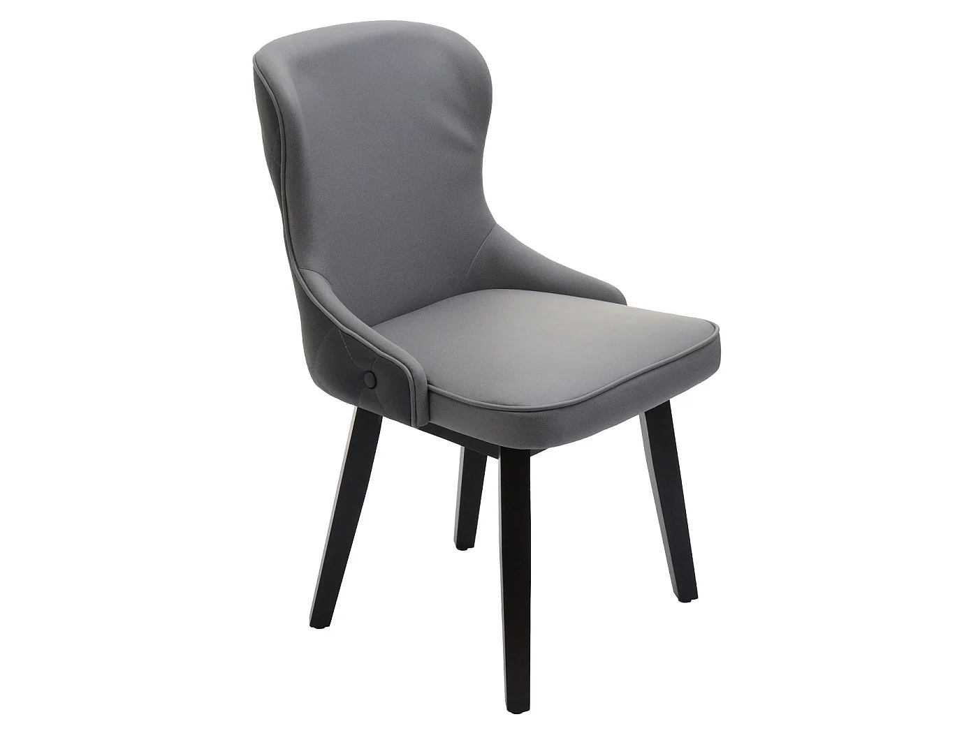 Chaise de salle à manger MCW-M60 (lot de 2),  gris foncé-gris clair