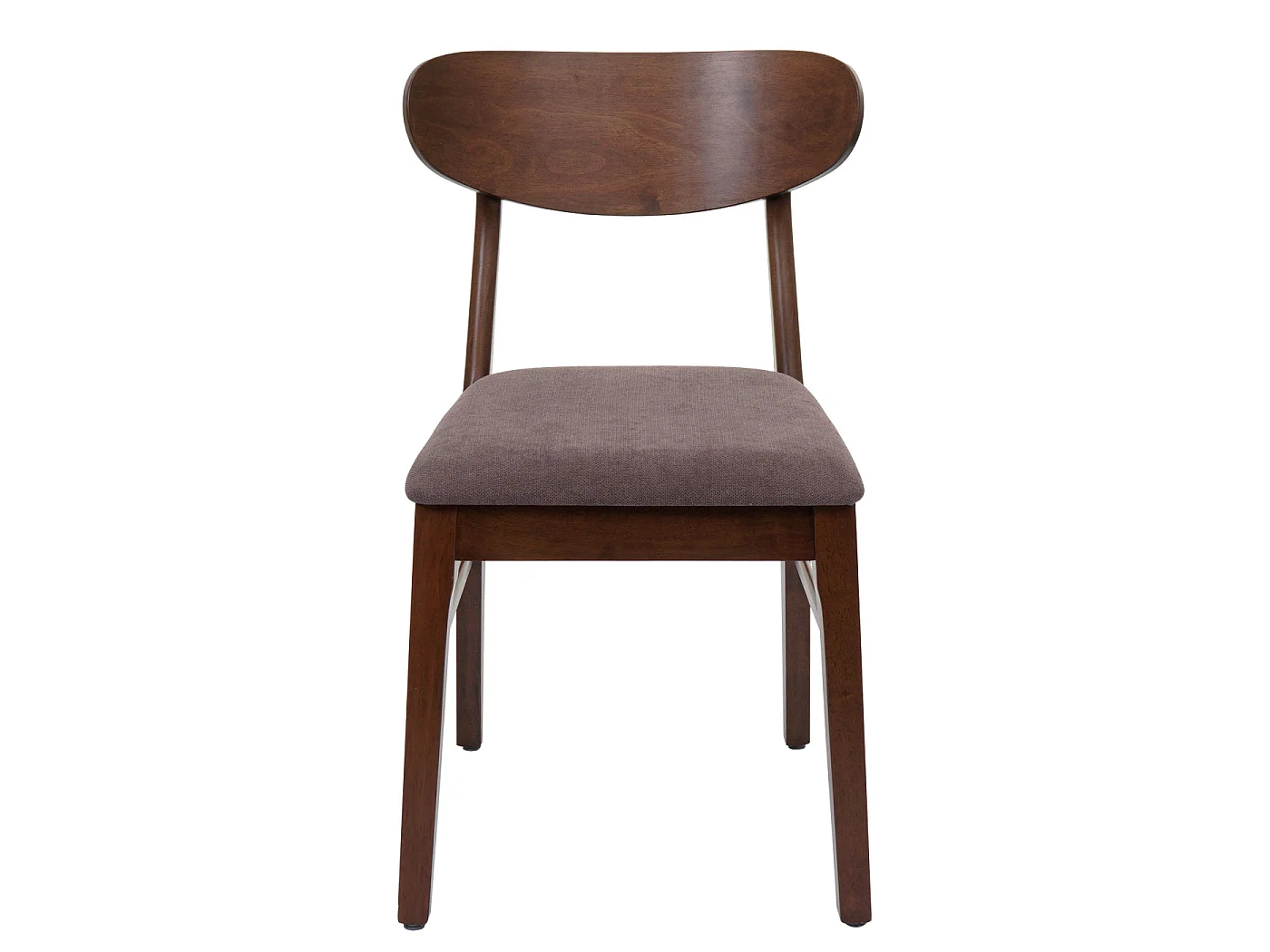 Esszimmerstuhl MCW-M59 (2er-Set), Dunkles Gestell, taupe