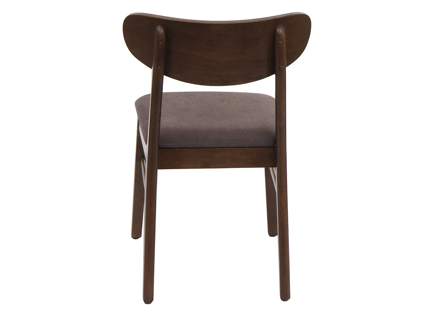 Esszimmerstuhl MCW-M59 (2er-Set), Dunkles Gestell, taupe