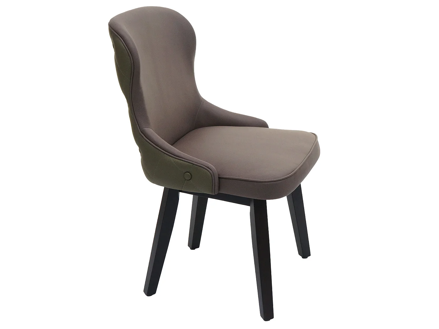 MCW-M60 eetkamerstoel (set van 2),  donkergroen-grijs