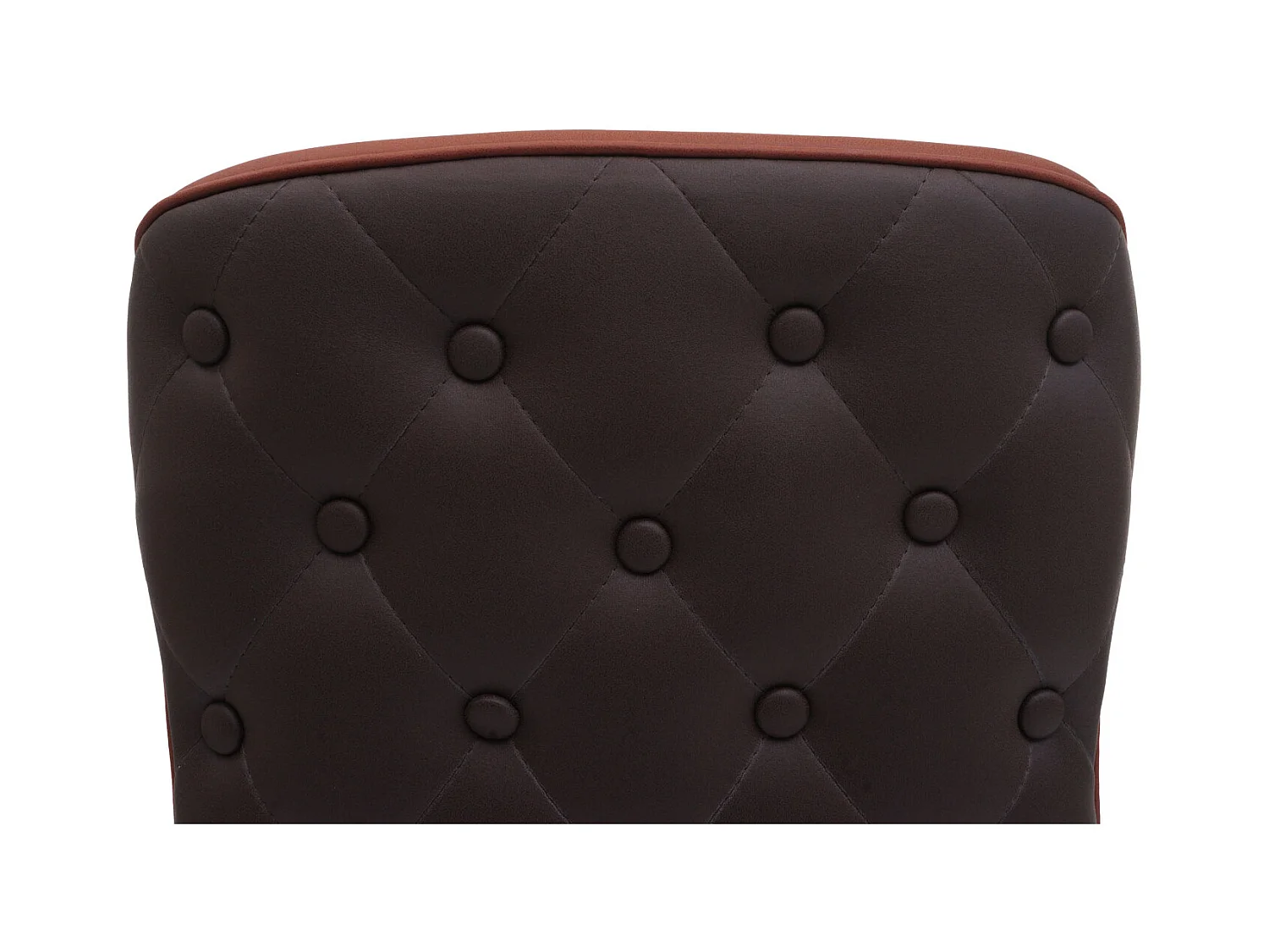 Chaise de salle à manger MCW-M60 (lot de 6),  terracotta-brun